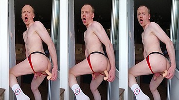 LanaTuls - Anal Slut and Whore - Fucking Pussy ManCunt with Dildo. Гей шлюха москва.