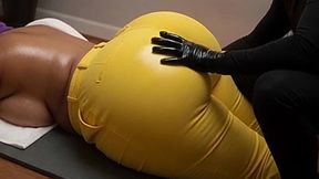 "Mother In Law BBW Gets Naughty Oil Massage Face Down"