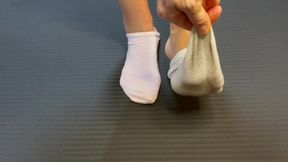 Different Socks, Different Size Feet, Same Tired Feeling (POV)