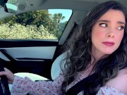 Brunette Bombshell Nicole Vaunt's Creampie Finale at Porn Dude's Personal Pit Stop!