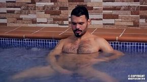 Hot Stud Jean Franko Fucking Isaac Eliad in a pool