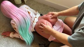 My cosplayer stepdaughter asked me to take her virginity