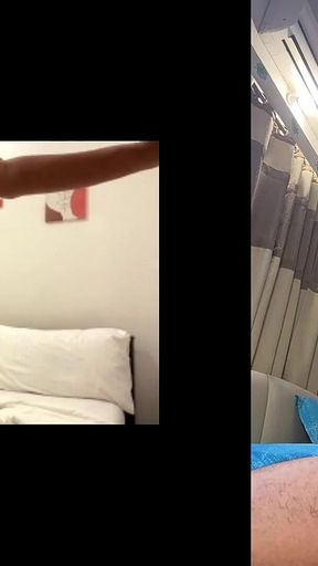 Asian Twink Drills Indian Twink Live on Cam