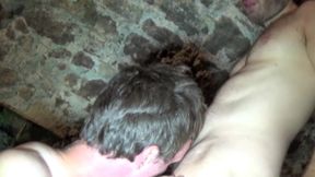 Gay used by a military boy in basement in Paris