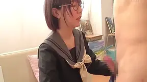 Nerdy Asian Teen 18+ With Perfect Big Boobs Is Yearning For Cock