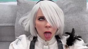 Sexy Cosplayer Takes All Positions and Cum on Face!