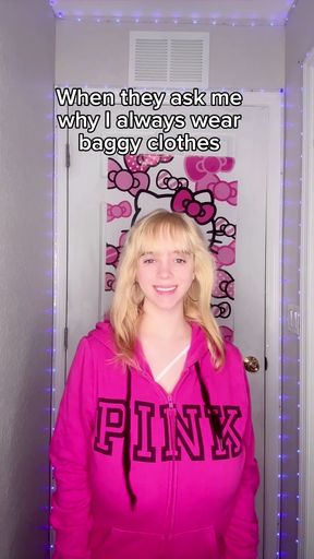 When they ask me why i always wear baggy clothes