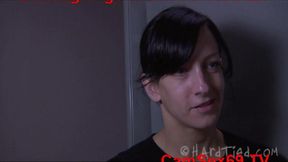 merciless dominatrix lesbian decreased her Bondage slave girl 1