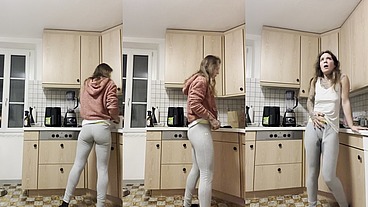 Look how I piss in my pants