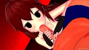 Succubus Begs for Mercy During Fiery Lesbian Domination in Hellish Tryst