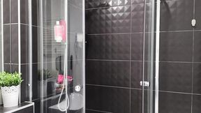 Busty Babysitter Takes a Shower