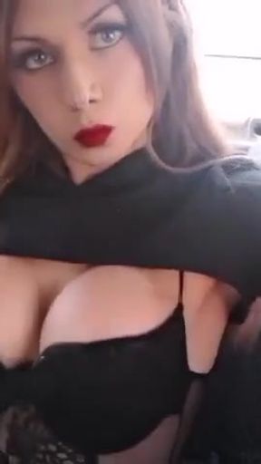 Spectacular moment from &quot;tranny in car doing anal handjob&quot;