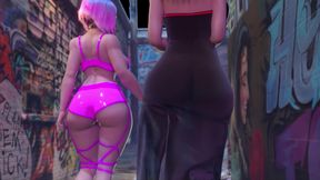 Hot Futa Knot Threeway