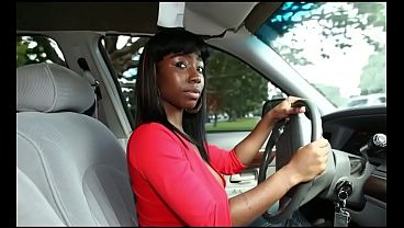 Ebony teen gets fucked in the ass by her driving instructor ( AI GENERATED )