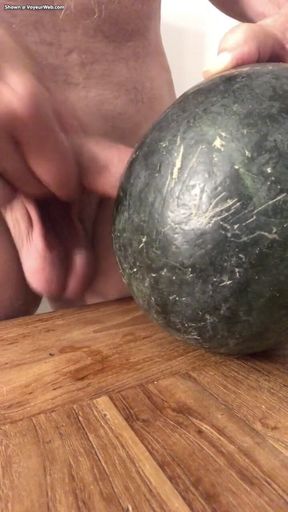 Fucking a Water Melon