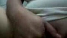 Finger banging my Asian pussy and tasting my juices