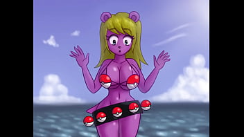 Otter girl getting undressed by accident