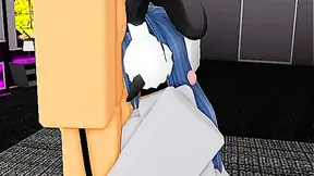 Two Chicks Melt into Pure Bliss during Wild Roblox Sex Rampage