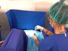 Amateur Busty Brunette Striptease