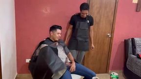 barber shop a domicilio despues de unas chelas follamos