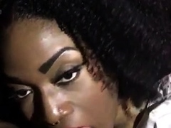 Ebony Callgirl Suck Big White Penis
