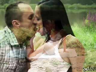 Boy and Female Bffs Discover Comfort in Every Other's Bodies by the River