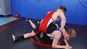 Varsity Grip: Jay Tee together with Eric Charming wrestling