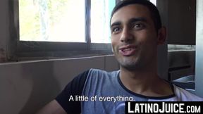 LatinoJuice.com - I covered erotic Joels beautiful face with my sticky load of hot cu