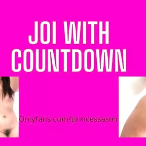 JOI with COUNTDOWN audioporn