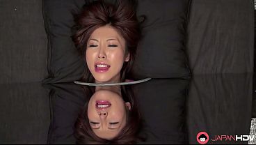 Beautiful Japanese brunette Kaori Buki gets hard cocks and enjoys it uncensored.