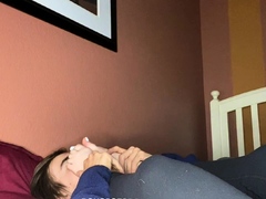 foot smelling video