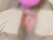 I used a clitoral suction device to sensitize my clitoris, then played with it using electrical curr