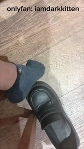 A little sneaky prank in public while I was sitting in a cafe.