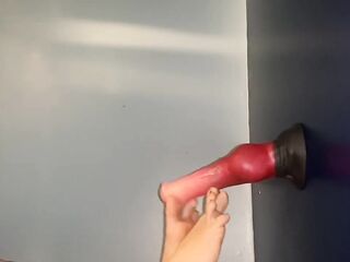 Profile sex-toy footjob