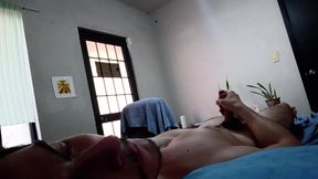 POV You Are Behind Me and See How I Masturbate and Cum