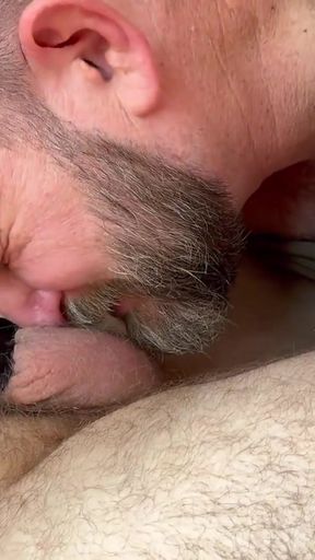 Bate Session with Hairy Uncut Rugby Cub   Clip 2