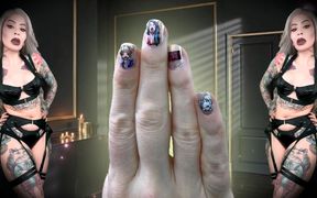 Ahegao Nails Cum Slut Training - JOI, CEI