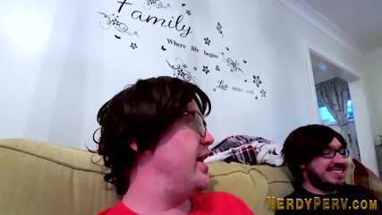 Frenchie sucking yorkshire cock in POV