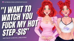 [ff4m] Your Girlfriend Wants To Watch You Fuck Her Tomboy Step-sis [gf Gets Cucked] [cum Drinking] With Erotic Audio