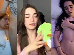 Small titted brunette amateur anal nailed at home