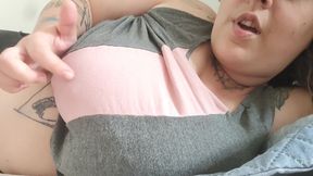 Preparing My Boobs to Give You Milk (no Talking)