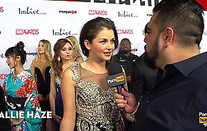 Craziest Thing Inserted in Vagina 2015 AVN Red Carpet Interviews PornhubTV