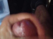 convulsive cumshot after hours of stroking