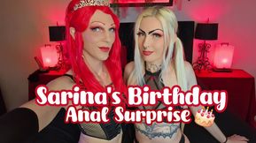 SARINAANDROBIN - Sarinas Birthday Anal Surprise Gift