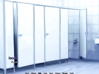 Hazelnut Latte. Sexually excited Trans Barista Is Giving Head In The Throne-room Ended With Large Cum Explosion In The Throat Ep 1