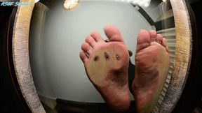 SB 's thick bare soles CRUSH! Giantess POV part 2 - MP4