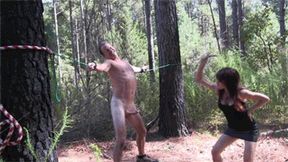 Full Body Thrashing In The Woods (1080p)