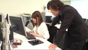 Busty Yumi Maeda's Wild Office Fuck Session