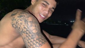 EastBoys.com: Colombian Reed & Lucian Reed superb smash outdoors
