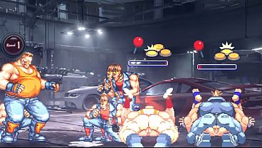 MUGEN: TOBF Fucks Kim Kaphwan &amp_ Yashiro Nanakase